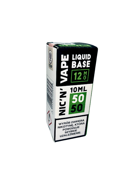 Baza Shot NIC'N'VAPE 10ml 50/50  - 12mg