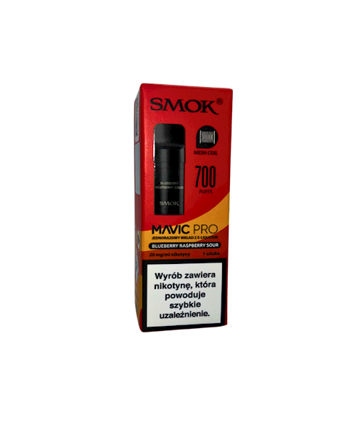 Wkład Smok Mavic Pro 2ml - Blue Rasp. Sour 20mg