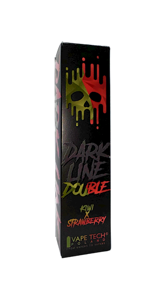 Longfill Dark Line Double 8/60ml - Kiwi Strawberry