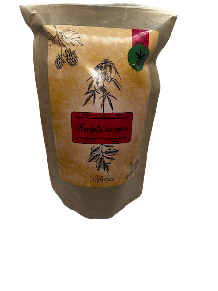 Herbata konopna Malinowa - Cannabis Spot 50g