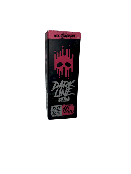 Liquid Dark Line SALT - Milk Strawberry 10ml 20mg
