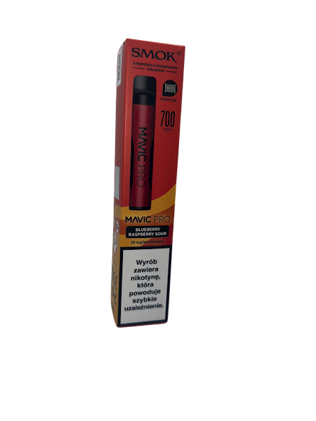 KIT Smok Mavic Pro Red 2ml - Blueberry Raspberry Sour 20mg