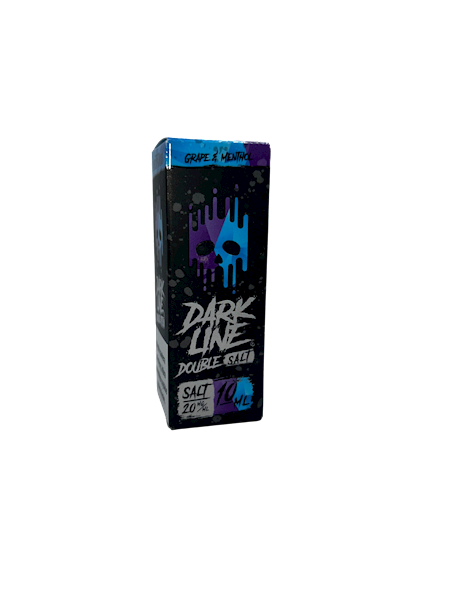 Liquid Dark Line Double Salt 10ml - Grape Mint 20mg