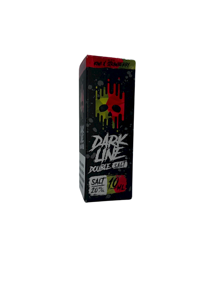 Liquid Dark Line Double Salt 10ml - Kiwi Strawberry 20mg
