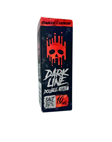 Liquid Dark Line Double Salt 10ml - Strawberry Raspberry 20mg