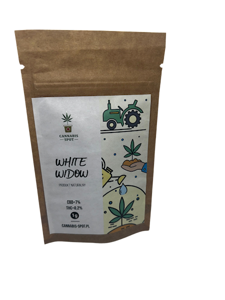 White Widow Susz Konopny CBD <7% - 1 gram