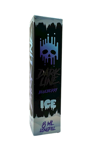 Longfill Dark Line Ice 8/60ml - Blueberry