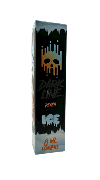 Longfill Dark Line Ice 8/60ml - Peach