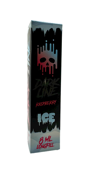 Longfill Dark Line Ice 8/60ml - Raspberry