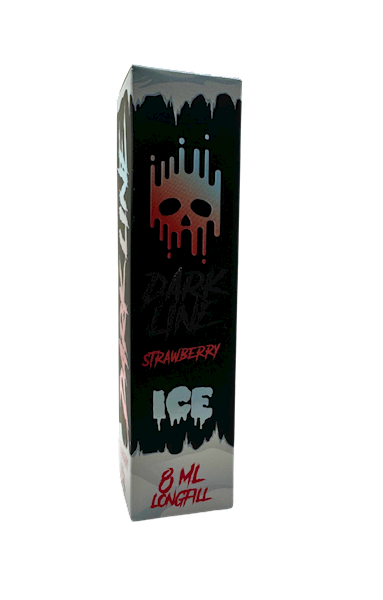 Longfill Dark Line Ice 8/60ml - Strawberry