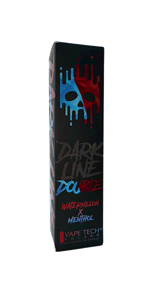 Longfill Dark Line Double 8/60ml - Watermelon Menthol