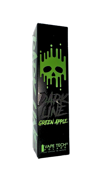Longfill DARK LINE - GREEN APPLE 6ml