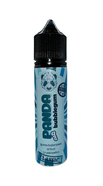 Panda Eats Classic Longfill Guma Balonowa Arbuz Truskawka 10ml