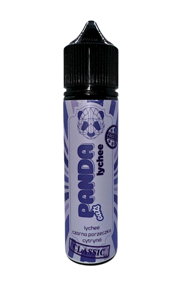 Panda Eats Classic Longfill Lychee Czarna Porzeczka Cytryna 10ml