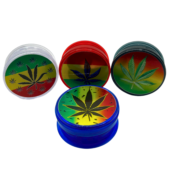 Młynek Rasta Konopia Grinder 2-częściowy
