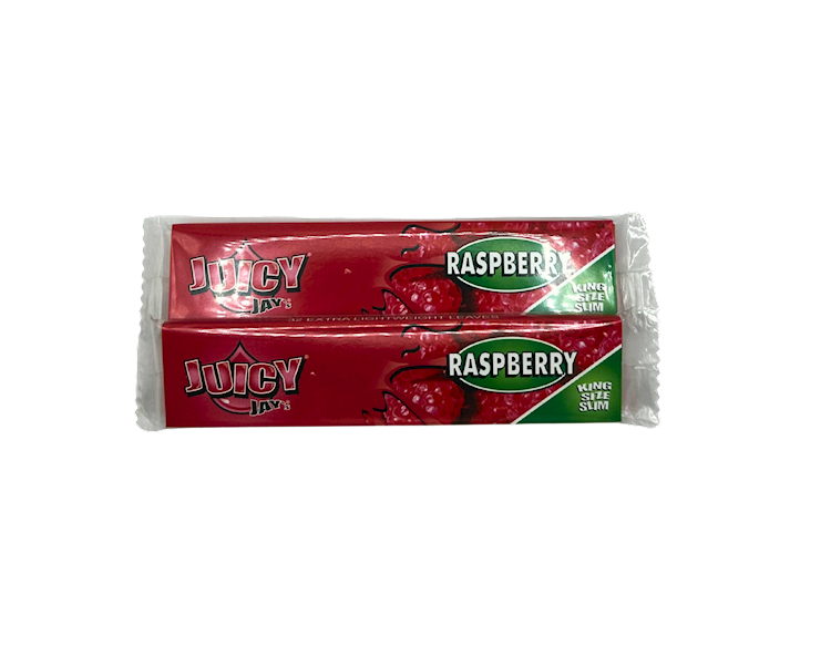 Bibułki Juicy Jay's Raspberry King Size Slim