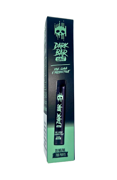 Dark Bar 700+ E-papieros jednorazowy - Smak : Kiwi, Guava & Passion Fruit