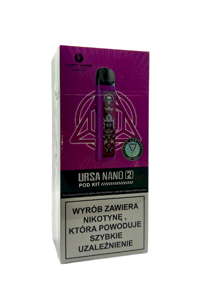 Pod Lost Vape Ursa Nano II Pink Survivor