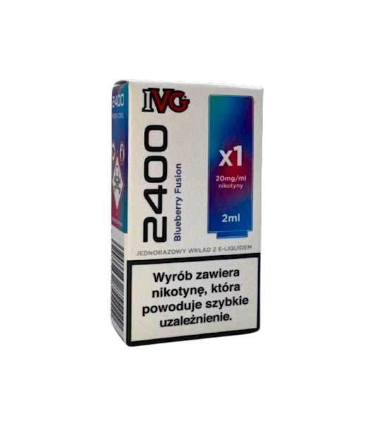 IVG 2400 Pod Blueberry Fusion 20mg 2ml
