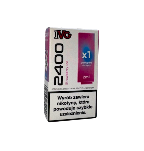 IVG 2400 Pod Strawberry Ice 20mg 2ml