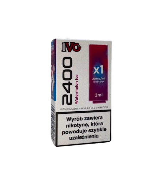 IVG 2400 Pod Watermelon Ice 20mg 2ml