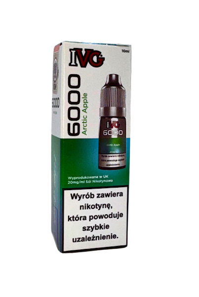 IVG 6000 Nicotine Salt Arctic Apple 20 MG 10ml