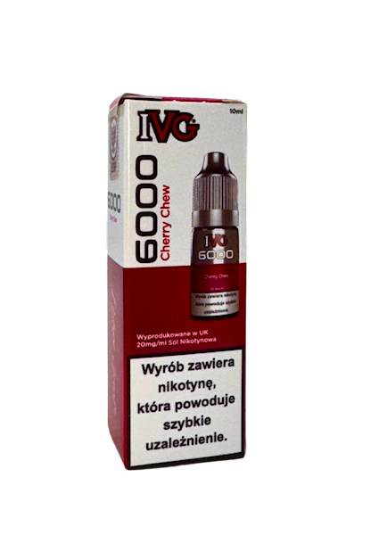 IVG 6000 Nicotine Salt Cherry Chew 20 MG 10ml