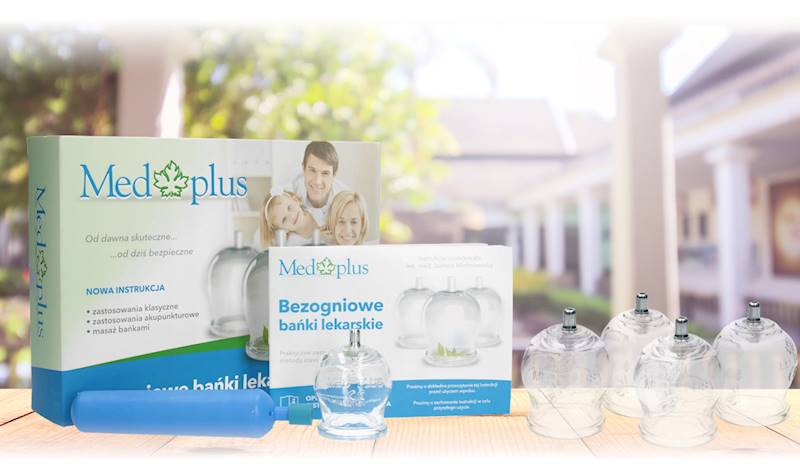 MEDPLUS bezogniowe bańki lekarskie 12szt