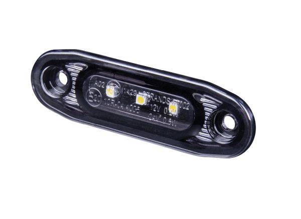 LAMPA OBRYSOWA DARK NIGHT POMARAŃCZ 3-LED