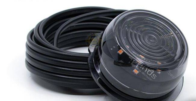 LAMPA OBRYSOWA VIKING STRANDS BIAŁA 12/24V 6 LED