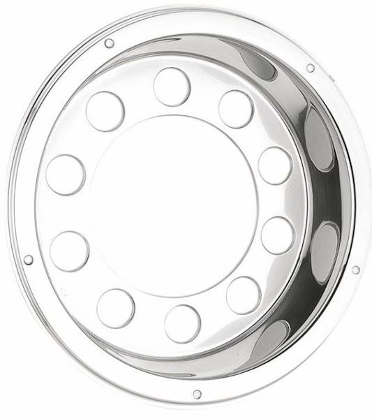 KOŁPAK STAL NIERDZEWNA WKLĘSŁY 22,5" --> TYŁ