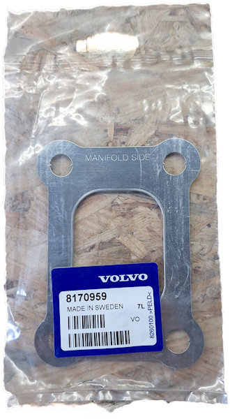 USZCZELKA KOLEKTORA WYDECHOWEGO VOLVO RVI 