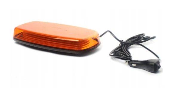 BELKA OSTRZEGAWCZA 84LED 12V/24V NA MAGNES KOGUT