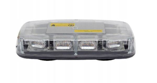 BELKA OSTRZEGAWCZA KOGUT LED 280x165x57mm