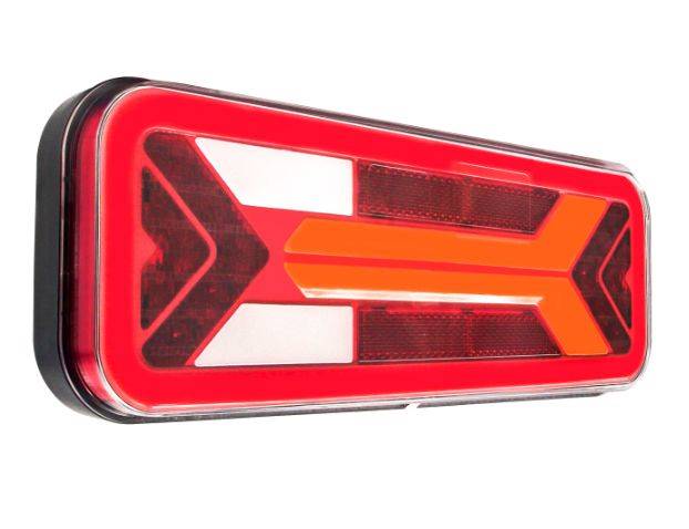 LAMPA TYLNA ZESPOLONA LED 12/24V --> PRAWA