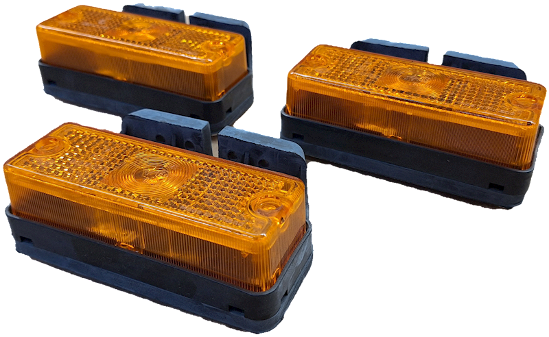 LAMPA OBRYSOWA OBRYSÓWKA POMARAŃCZOWA HELLA