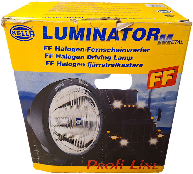 HALOGEN REFLEKTOR DALEKOSIĘŻNY OKRĄGŁY H1