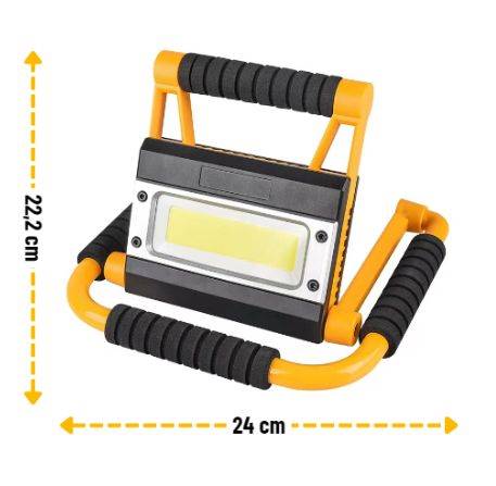 LAMPA ROBOCZA WARSZTATOWA 1500Lm USB