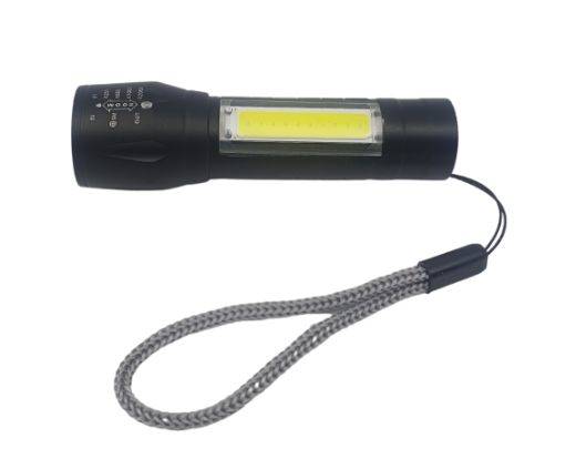 LATARKA TAKTYCZNA MINI LED USB 120Lm 4 FUNKCJE