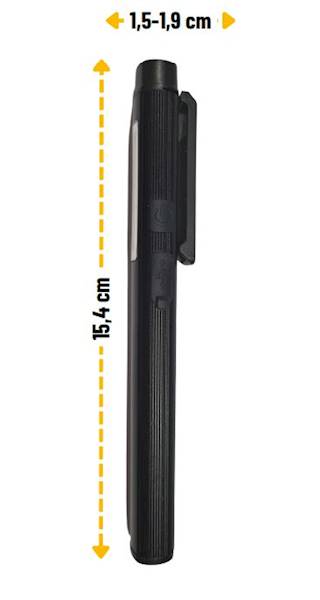 LATARKA TAKTYCZNA LED 150Lm KMR21 4 FUNKCJE