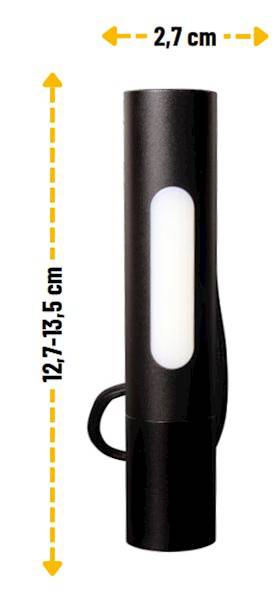 LATARKA TAKTYCZNA LED 200Lm 5 FUNKCJI