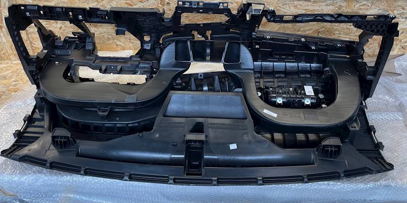 KONSOLA KOKPIT VOLKSWAGEN CADDY 2K7 2K8 + AIRBAG