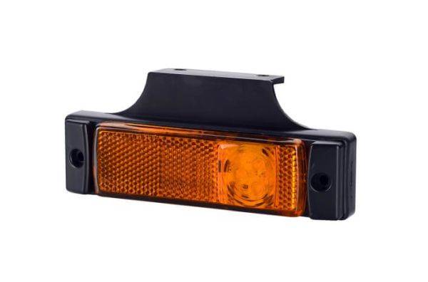 LAMPA OBRYSOWA LED NA WIESZAKU 12/24V ---> ŻÓŁTA