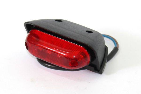 LAMPA OBRYSOWA W OBUDOWIE 12/24V LED --> CZERWONA