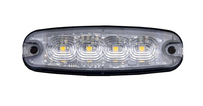 LAMPKA CRUISE LIGHT STROBE LIGHT AMBER 4 LED