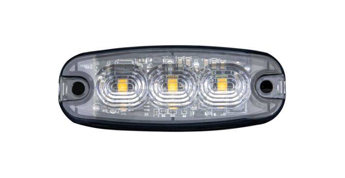 LAMPKA CRUISE LIGHT STROBE LIGHT AMBER 3 LED