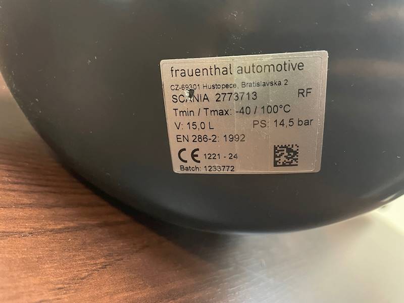 ZBIORNIK POWIETRZA 15L SCANIA R S P G 4 