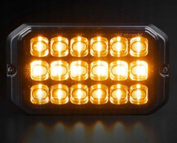 LAMPA OSTRZEGAWCZA DARK KNIGHT STROBE LIGHT 18 LED