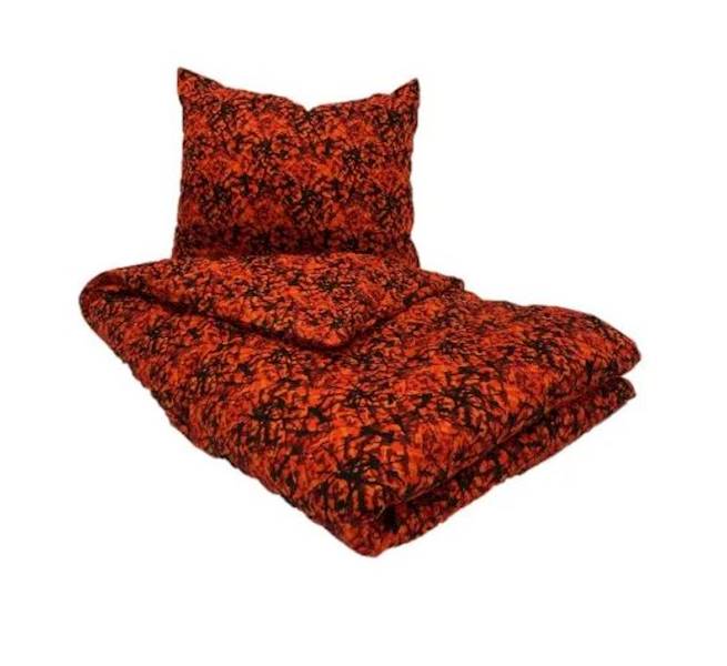 POŚCIEL BAWEŁNIANA DANISH RED 140x220 + 60x70