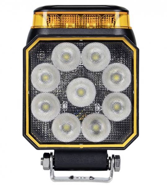 LAMPA COFANIA SZPERACZ + STROBO 25 LED 900Lm